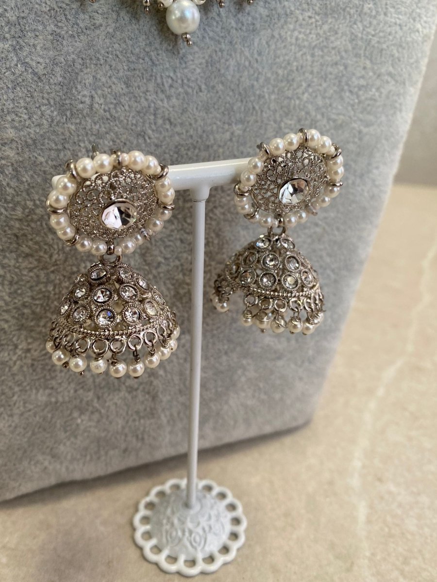 SLIGHTLY IMPERFECT: Silver Choker Set - SOKORA JEWELSSLIGHTLY IMPERFECT: Silver Choker SetChoker Sets