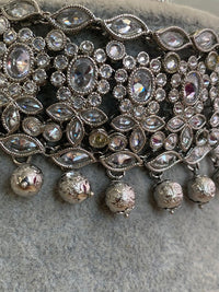 SLIGHTLY IMPERFECT: Silver Choker Set - SOKORA JEWELSSLIGHTLY IMPERFECT: Silver Choker SetChoker Sets