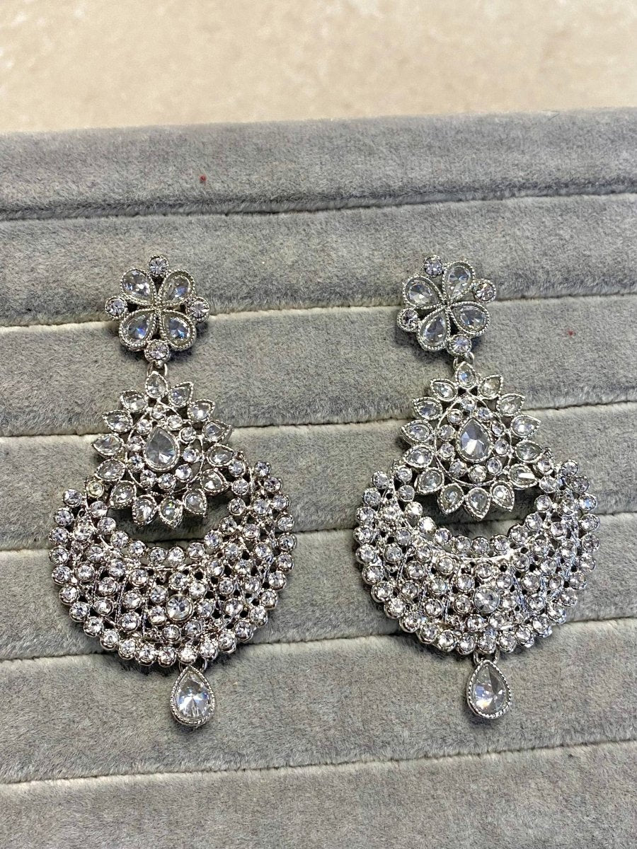 SLIGHTLY IMPERFECT: Silver Drop Earrings - SOKORA JEWELSSLIGHTLY IMPERFECT: Silver Drop Earrings