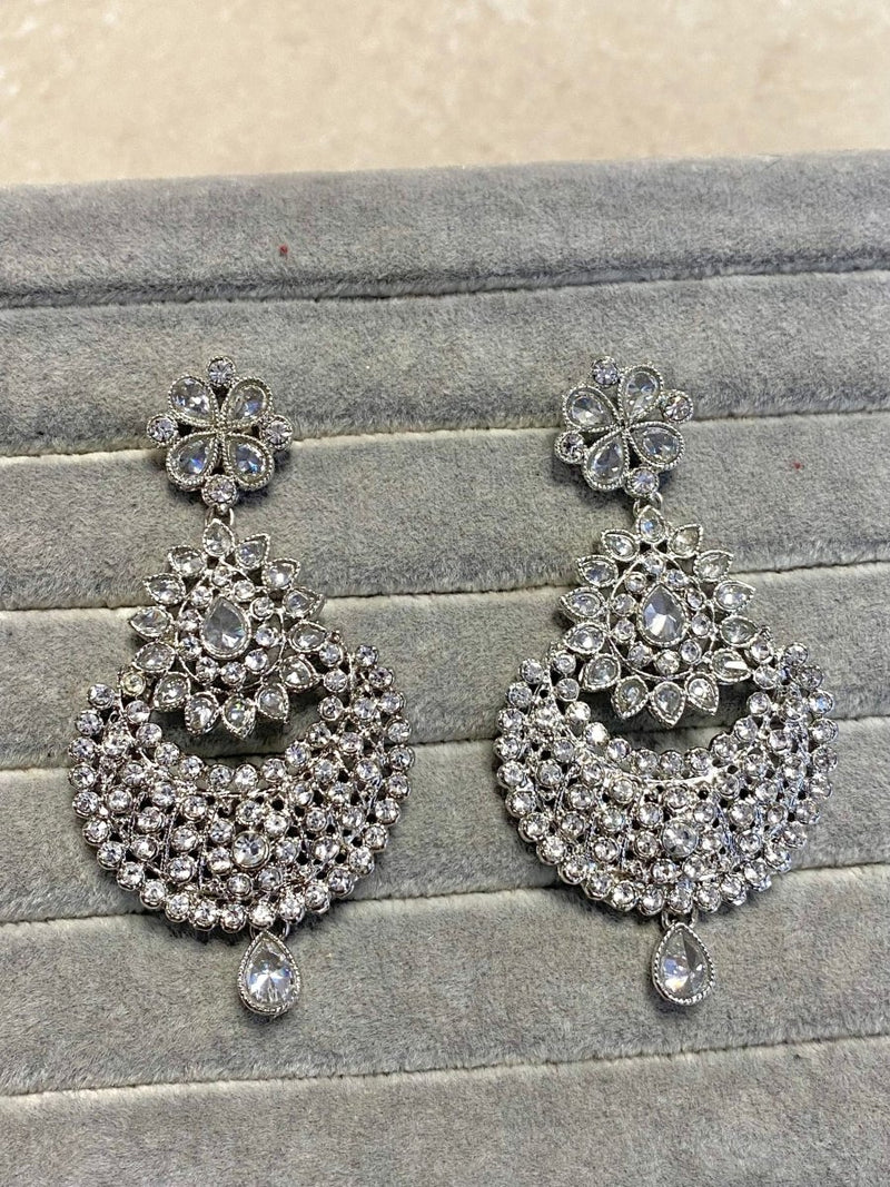 SLIGHTLY IMPERFECT: Silver Drop Earrings - SOKORA JEWELSSLIGHTLY IMPERFECT: Silver Drop Earrings