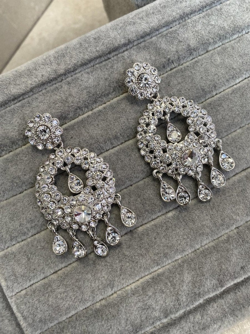 SLIGHTLY IMPERFECT: Silver Drop Earrings - SOKORA JEWELSSLIGHTLY IMPERFECT: Silver Drop Earrings