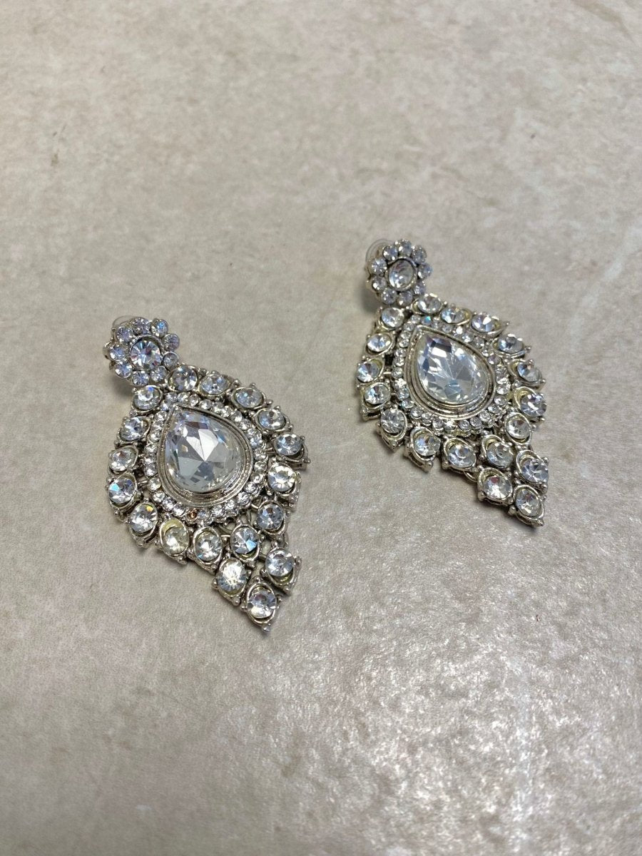 SLIGHTLY IMPERFECT: Silver Drop Earrings - SOKORA JEWELSSLIGHTLY IMPERFECT: Silver Drop Earrings