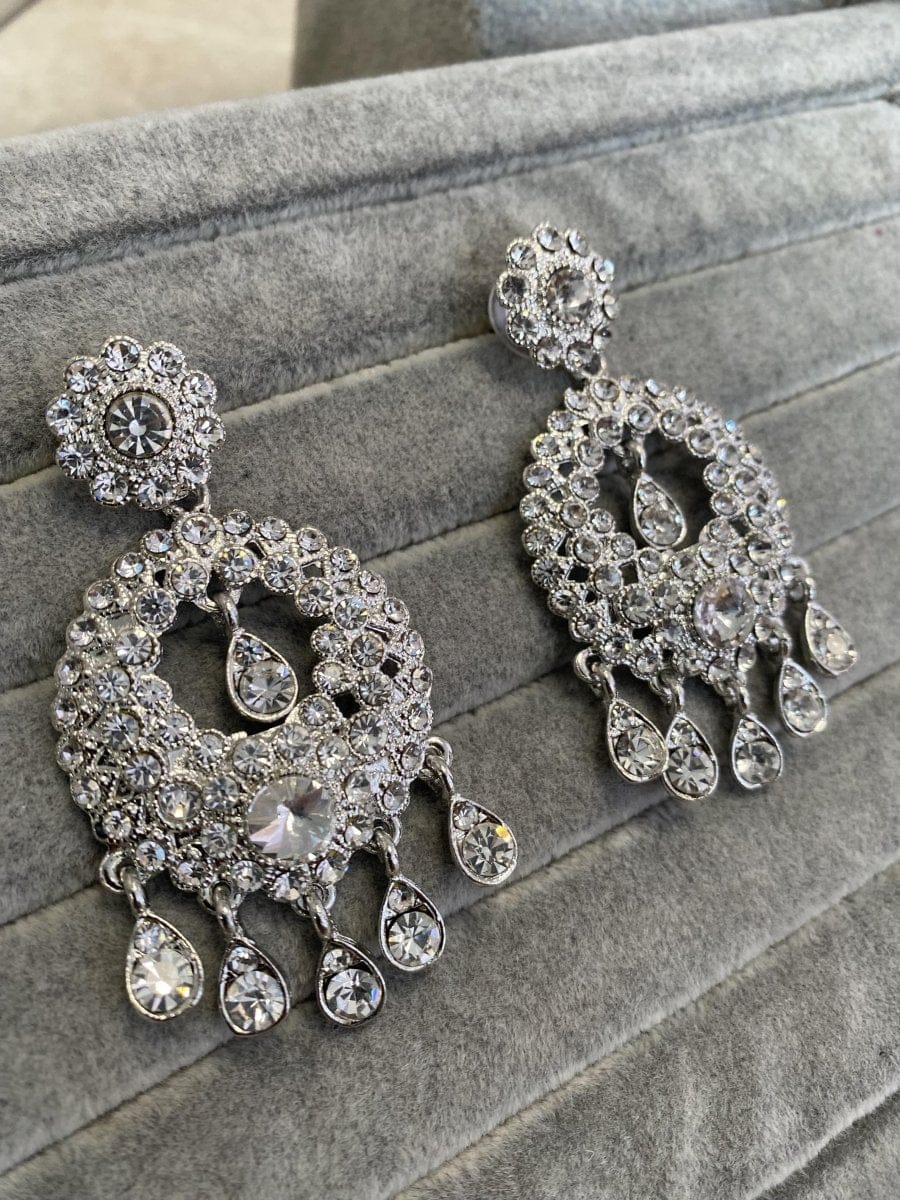 SLIGHTLY IMPERFECT: Silver Drop Earrings - SOKORA JEWELSSLIGHTLY IMPERFECT: Silver Drop Earrings