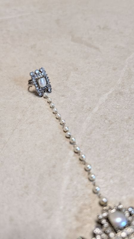 SLIGHTLY IMPERFECT: Silver Hand Harness - SOKORA JEWELSSLIGHTLY IMPERFECT: Silver Hand Harness