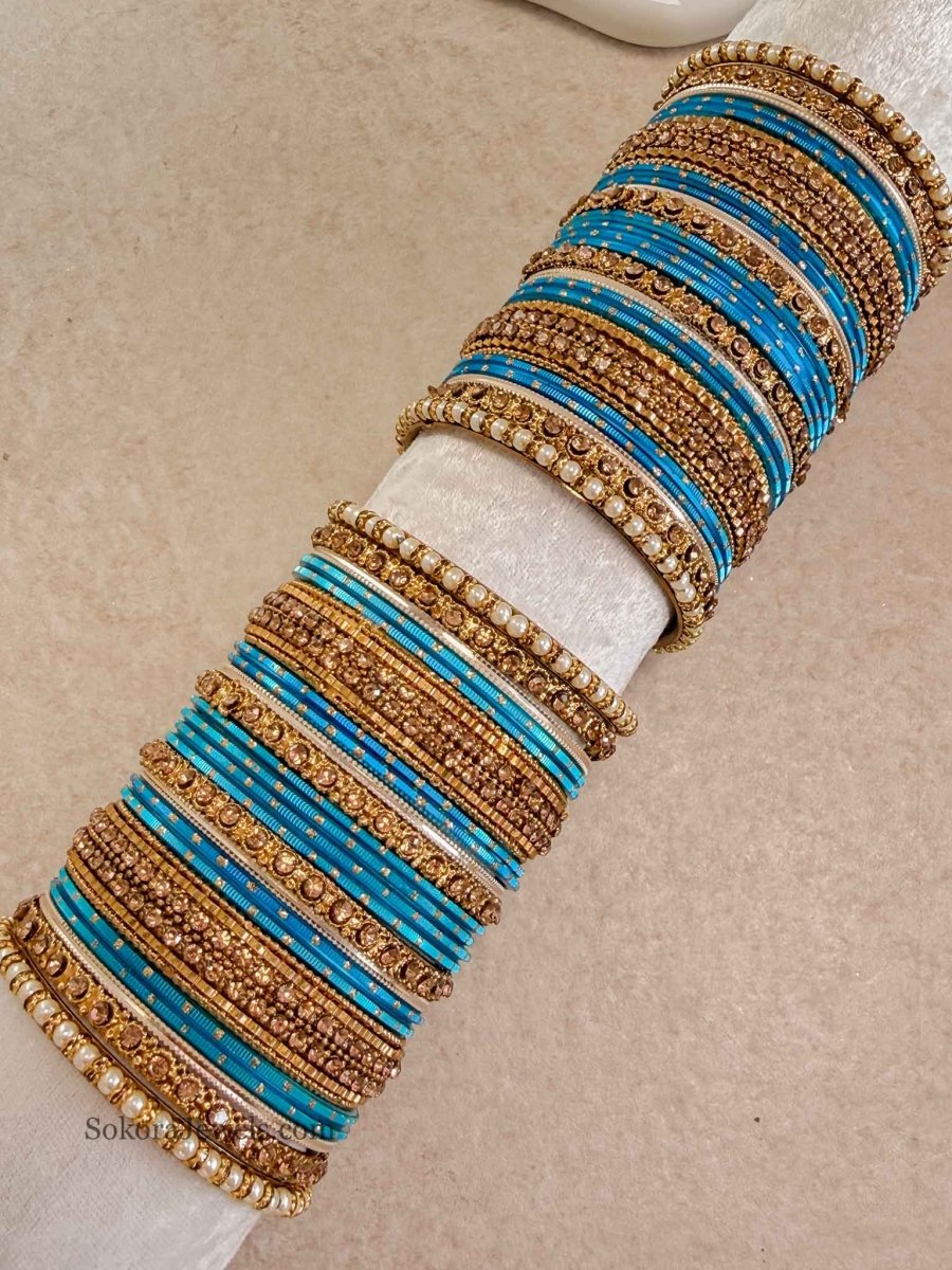 (Slightly less than perfect) 2.6 Clearance Bangle Set - SOKORA JEWELS(Slightly less than perfect) 2.6 Clearance Bangle SetBANGLES
