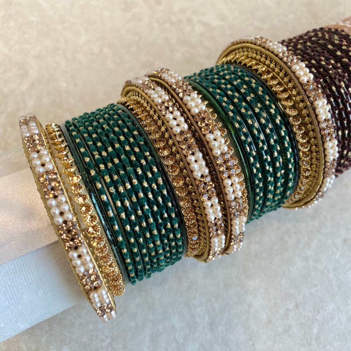 (Slightly less than perfect) 2.6 Clearance Bangle Set with Extra Colours - SOKORA JEWELS(Slightly less than perfect) 2.6 Clearance Bangle Set with Extra ColoursBANGLES