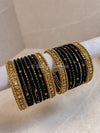 (Slightly less than perfect) 2.8 Clearance Bangle Set Black - SOKORA JEWELS(Slightly less than perfect) 2.8 Clearance Bangle Set BlackBANGLES