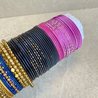 (Slightly less than perfect) 2.8 Clearance Bangle Set with Extra Colours - SOKORA JEWELS(Slightly less than perfect) 2.8 Clearance Bangle Set with Extra ColoursBANGLES