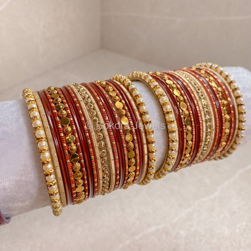 (Slightly less than perfect) Clearance Bangle Set with Extra Colours - 2.4 - SOKORA JEWELS(Slightly less than perfect) Clearance Bangle Set with Extra Colours - 2.4BANGLES