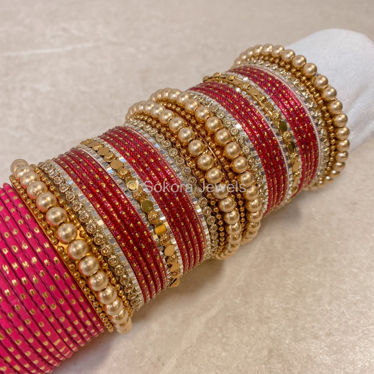 (Slightly less than perfect) Clearance Bangle Set with Extra Colours - 2.4 - SOKORA JEWELS(Slightly less than perfect) Clearance Bangle Set with Extra Colours - 2.4BANGLES