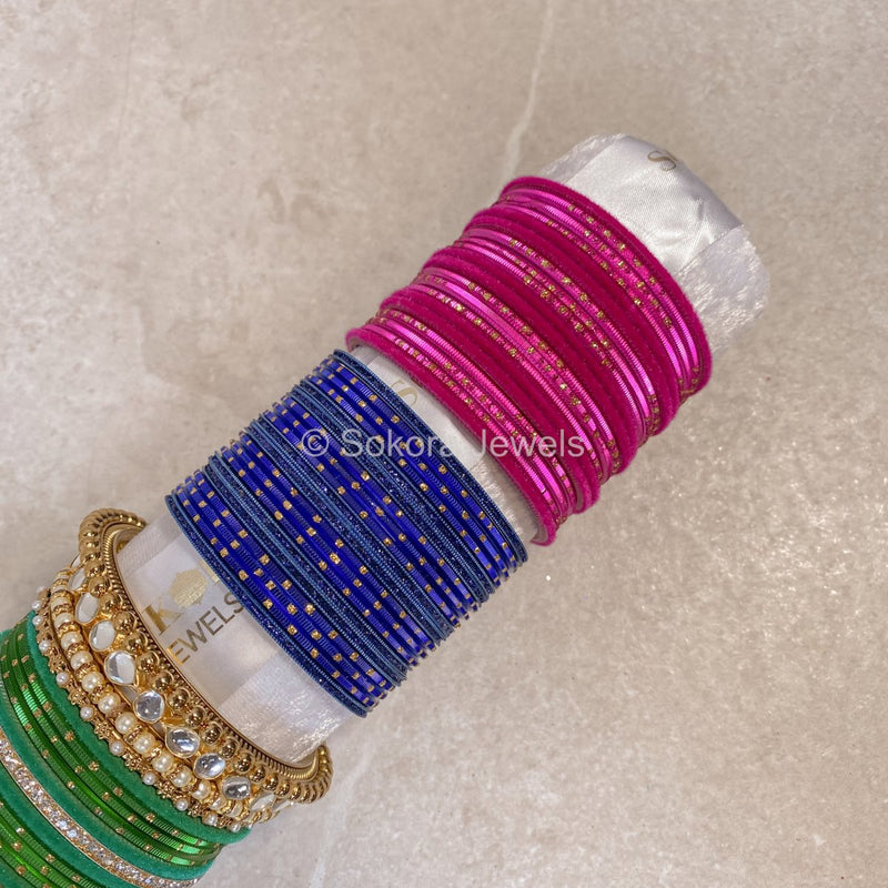 (Slightly less than perfect) Clearance Bangle Stack with Extra Colours - 2.4 - SOKORA JEWELS(Slightly less than perfect) Clearance Bangle Stack with Extra Colours - 2.4BANGLES