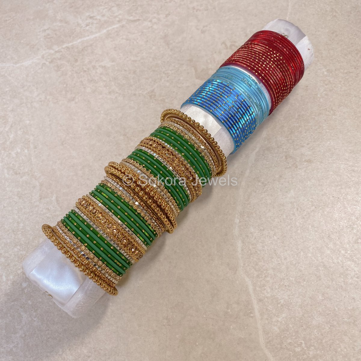 (Slightly less than perfect) Clearance Bangle Stack with Extra Colours - 2.4 - SOKORA JEWELS(Slightly less than perfect) Clearance Bangle Stack with Extra Colours - 2.4BANGLES