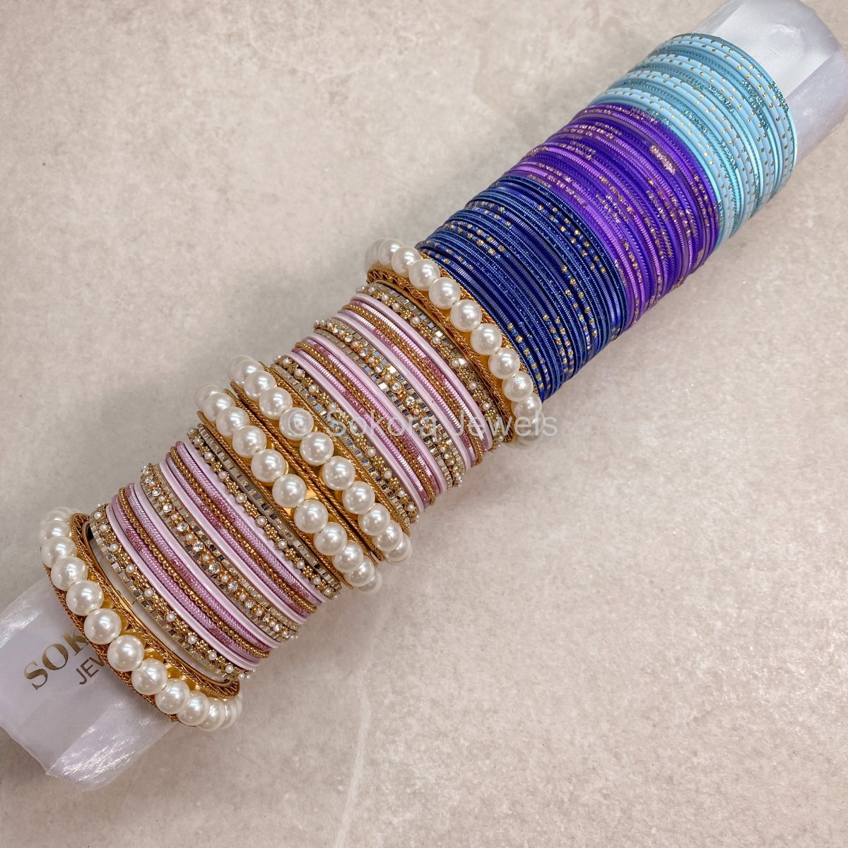 (Slightly less than perfect) Clearance Bangle Stack with Extra Colours - 2.4 - SOKORA JEWELS(Slightly less than perfect) Clearance Bangle Stack with Extra Colours - 2.4BANGLES