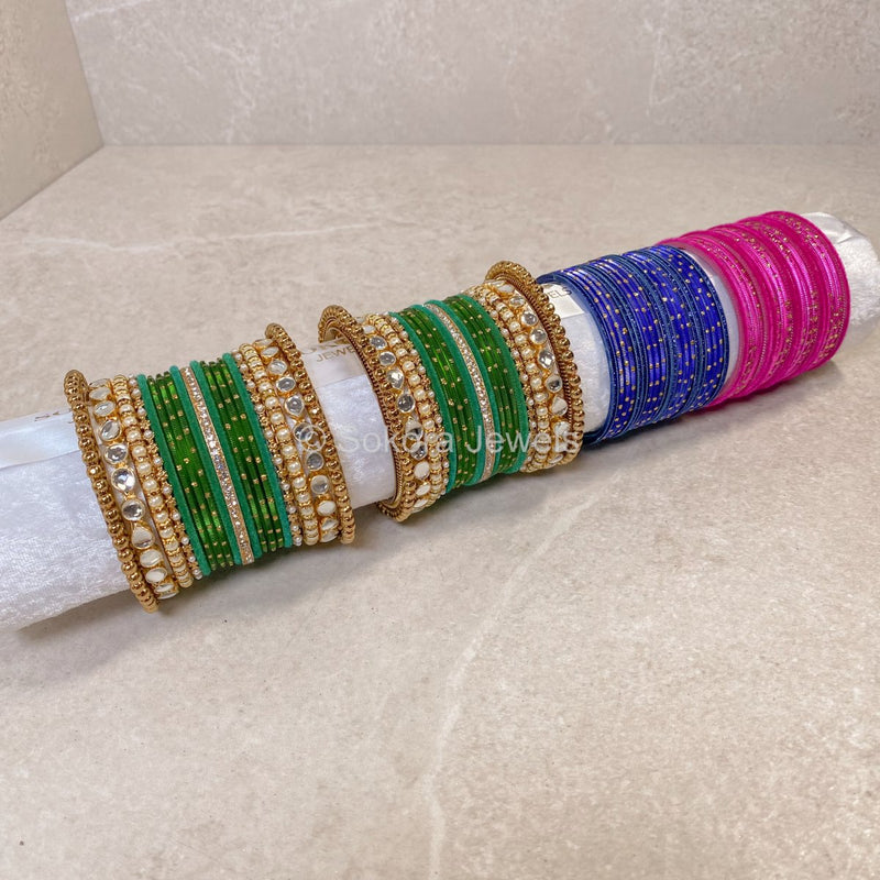 (Slightly less than perfect) Clearance Bangle Stack with Extra Colours - 2.4 - SOKORA JEWELS(Slightly less than perfect) Clearance Bangle Stack with Extra Colours - 2.4BANGLES