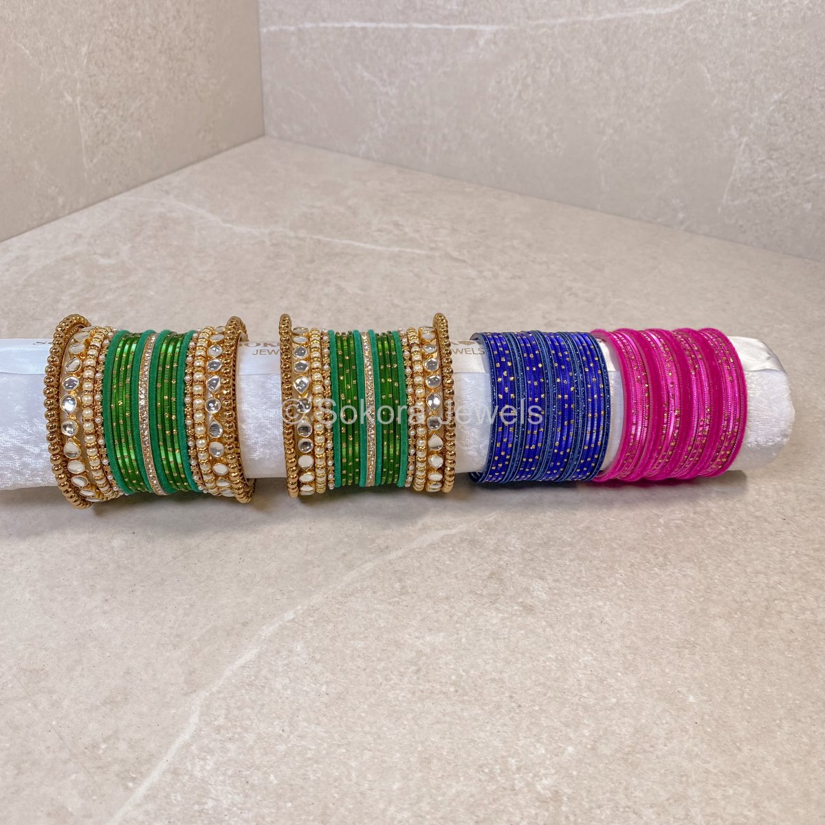 (Slightly less than perfect) Clearance Bangle Stack with Extra Colours - 2.4 - SOKORA JEWELS(Slightly less than perfect) Clearance Bangle Stack with Extra Colours - 2.4BANGLES