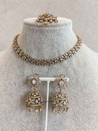 Small Antique Diamante Set - SOKORA JEWELSSmall Antique Diamante SetNECKLACE SETS