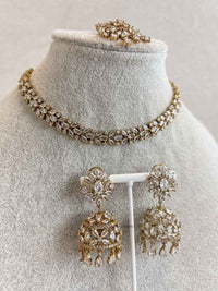 Small Antique Diamante Set - SOKORA JEWELSSmall Antique Diamante SetNECKLACE SETS