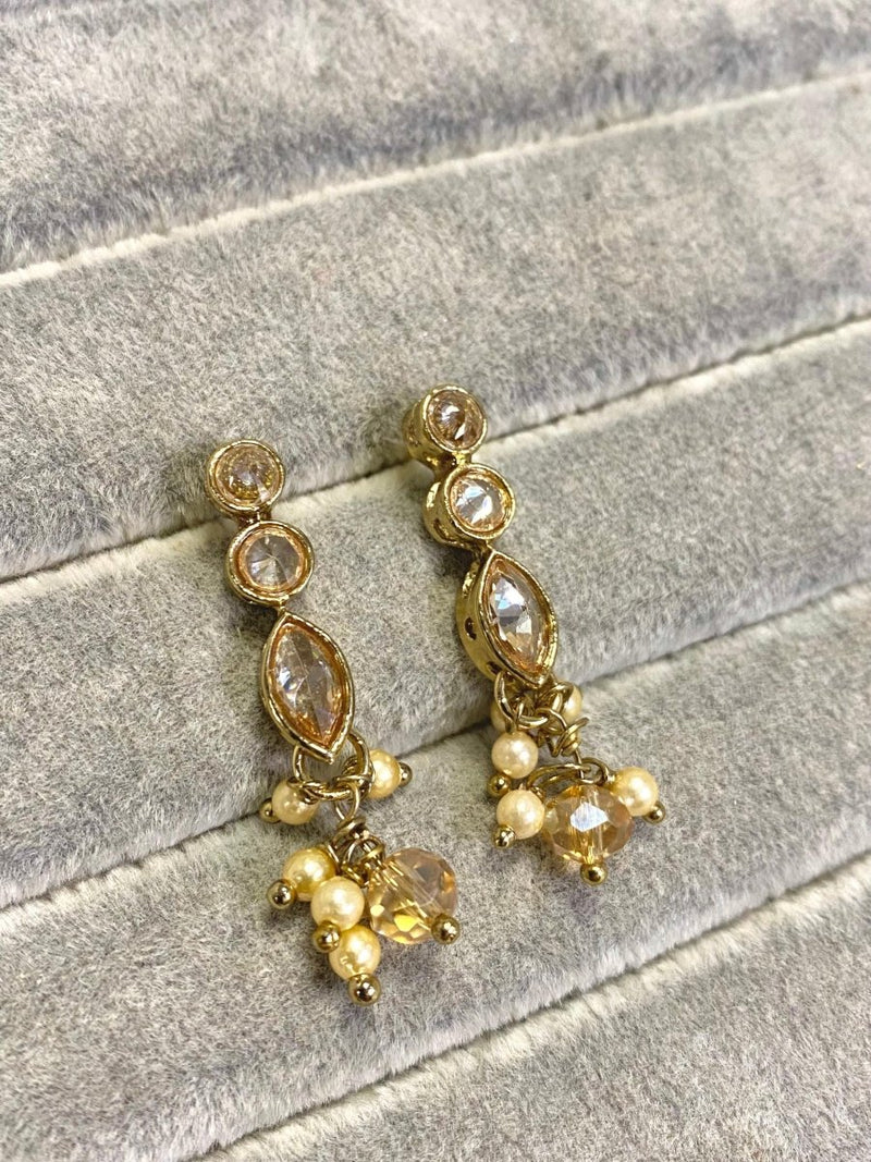 Small Antique Gold Earrings - SOKORA JEWELSSmall Antique Gold Earrings