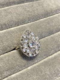 Small Antique Gold Ring - Clear - SOKORA JEWELSSmall Antique Gold Ring - ClearRING