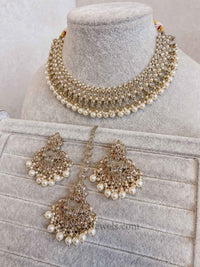 Small Antique Necklace set - SOKORA JEWELSSmall Antique Necklace set