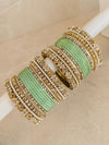 Small Bejewelled Bangle Set - 10 Colour Options - SOKORA JEWELSSmall Bejewelled Bangle Set - 10 Colour OptionsBANGLES