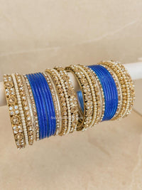 Small Bejewelled Bangle Set - 10 Colour Options - SOKORA JEWELSSmall Bejewelled Bangle Set - 10 Colour OptionsBANGLES