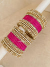 Small Bejewelled Bangle Set - 10 Colour Options - SOKORA JEWELSSmall Bejewelled Bangle Set - 10 Colour OptionsBANGLES