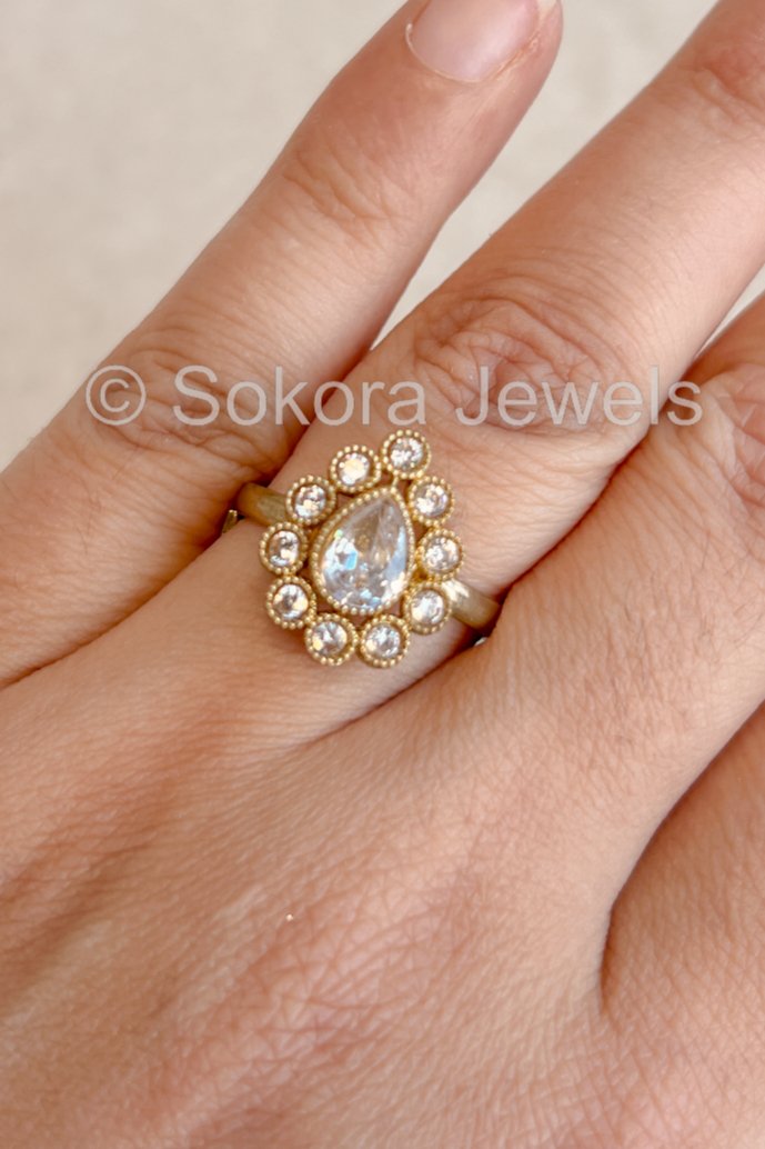 Small Clear Ring - SOKORA JEWELSSmall Clear RingRING