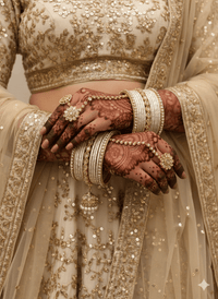 Small Cream Bangle set - SOKORA JEWELSSmall Cream Bangle setBANGLES