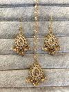 Small Earring and Tikka set - 2 Colours - SOKORA JEWELSSmall Earring and Tikka set - 2 Colours