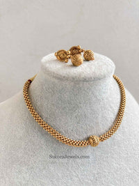 Small Gold Ball set - SOKORA JEWELSSmall Gold Ball setNECKLACE SETS