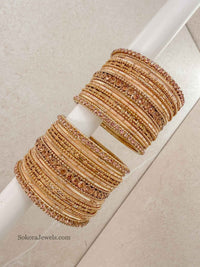 Small Golden Bangle set - SOKORA JEWELSSmall Golden Bangle setBANGLES