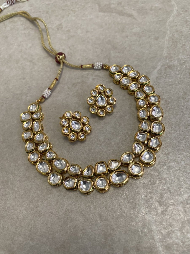 Small Kundan set - SOKORA JEWELSSmall Kundan setNECKLACE SETS