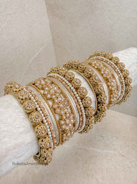 Small Luxury Jodhaa Bangle set - SOKORA JEWELSSmall Luxury Jodhaa Bangle setBANGLES