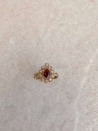 Small Maroon Ring - SOKORA JEWELSSmall Maroon RingRING