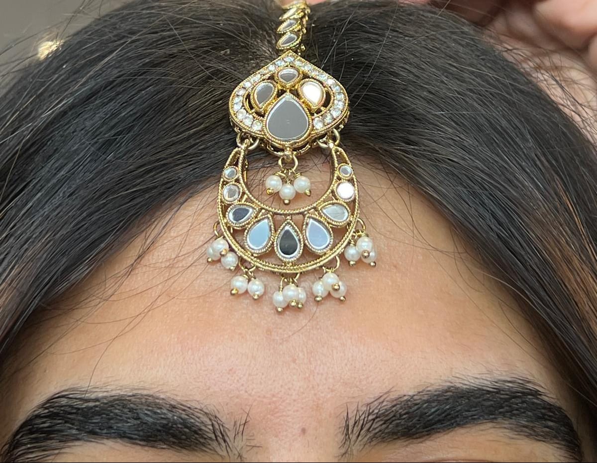 Small Mirrored Tikka - SOKORA JEWELSSmall Mirrored Tikka