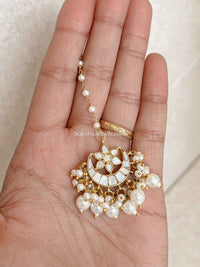 Small Mother of Pearl Tikka - SOKORA JEWELSSmall Mother of Pearl Tikka