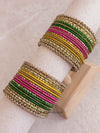 Small Multicolour Bangle Set - SOKORA JEWELSSmall Multicolour Bangle SetBANGLES