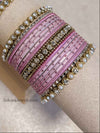 Small Pink Glitter Bangle set - SOKORA JEWELSSmall Pink Glitter Bangle setBANGLES