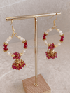 Small Ruby Hoops - SOKORA JEWELSSmall Ruby Hoops