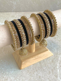 Small Shimmer Crystal Bangle Set - 9 Colour Options - SOKORA JEWELSSmall Shimmer Crystal Bangle Set - 9 Colour OptionsBANGLES
