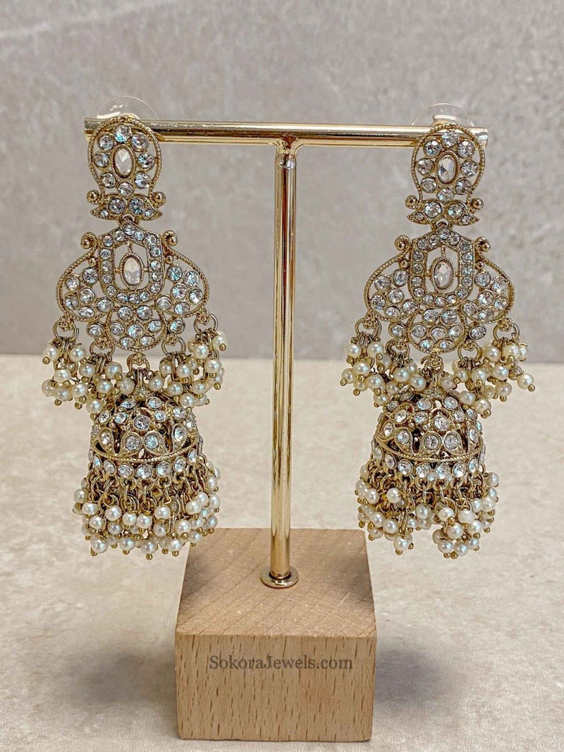 Sofia Clear Necklace Set - 7 Colour Options - SOKORA JEWELSSofia Clear Necklace Set - 7 Colour Optionsnecklace sets