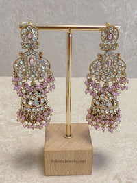 Sofia Clear Necklace Set - 7 Colour Options - SOKORA JEWELSSofia Clear Necklace Set - 7 Colour Optionsnecklace sets