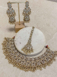 Sofia Clear Necklace Set - 7 Colour Options - SOKORA JEWELSSofia Clear Necklace Set - 7 Colour Optionsnecklace sets