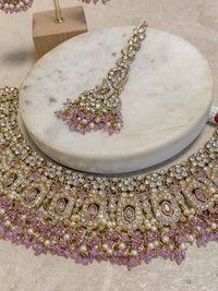 Sofia Clear Necklace Set - 7 Colour Options - SOKORA JEWELSSofia Clear Necklace Set - 7 Colour Optionsnecklace sets