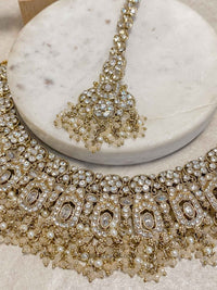 Sofia Clear Necklace Set - 7 Colour Options - SOKORA JEWELSSofia Clear Necklace Set - 7 Colour Optionsnecklace sets