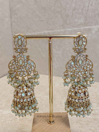 Sofia Clear Necklace Set - 7 Colour Options - SOKORA JEWELSSofia Clear Necklace Set - 7 Colour Optionsnecklace sets