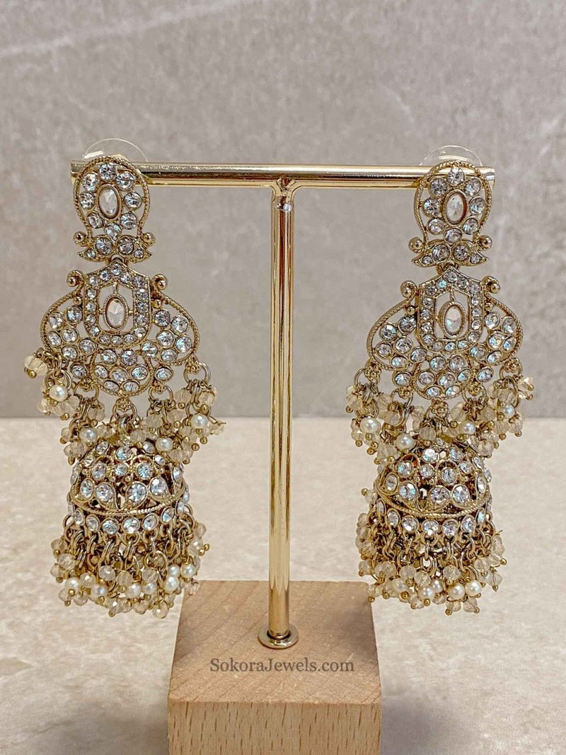 Sofia Clear Necklace Set - 7 Colour Options - SOKORA JEWELSSofia Clear Necklace Set - 7 Colour Optionsnecklace sets