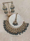 Sofia Golden Necklace Set - 18 Colour Options - SOKORA JEWELSSofia Golden Necklace Set - 18 Colour Optionsnecklace sets