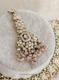 Sofia Golden Necklace Set - 6 Colour Options - SOKORA JEWELSSofia Golden Necklace Set - 6 Colour Optionsnecklace sets